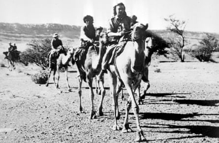 The SAS on patrol in Oman in 1961.