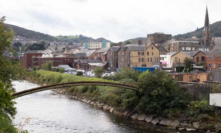 The town of Pontypridd, South Wales