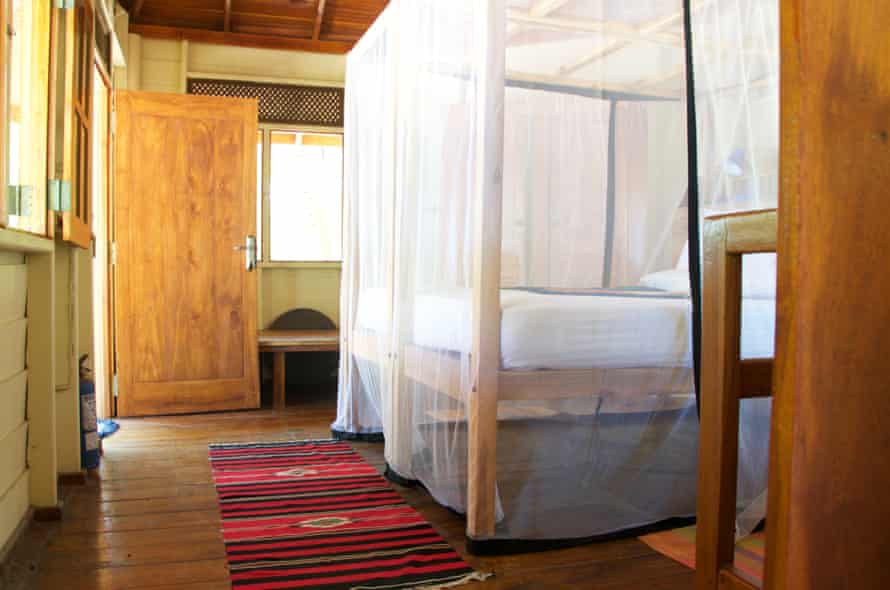 Bedroom at Mamboz beach cabanas