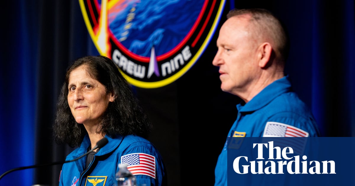 ‘We weren’t stuck’: Nasa astronauts tell of space odyssey and reject claims of neglect