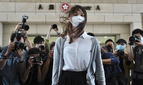 Former Hong Kong activist Agnes Chow flees territory for ...