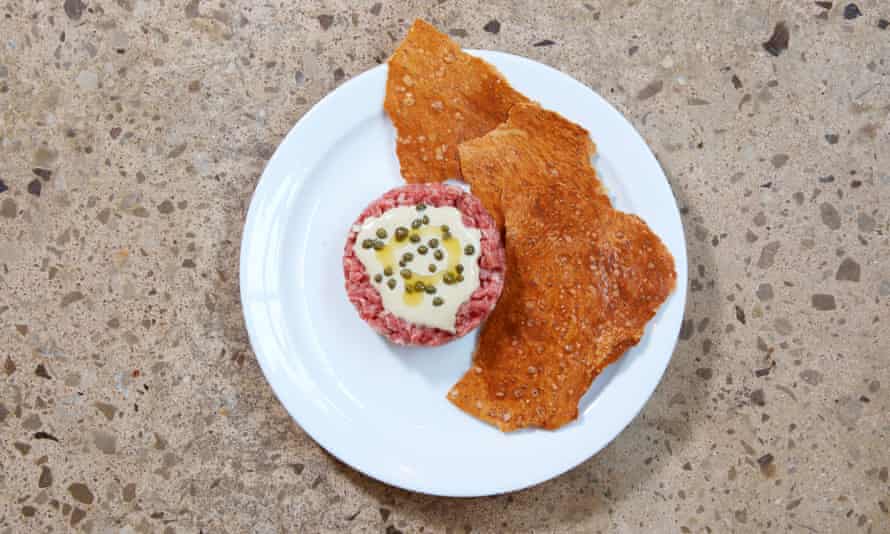 ‘Such a smart idea’: steak tartare with vitello tonnato.