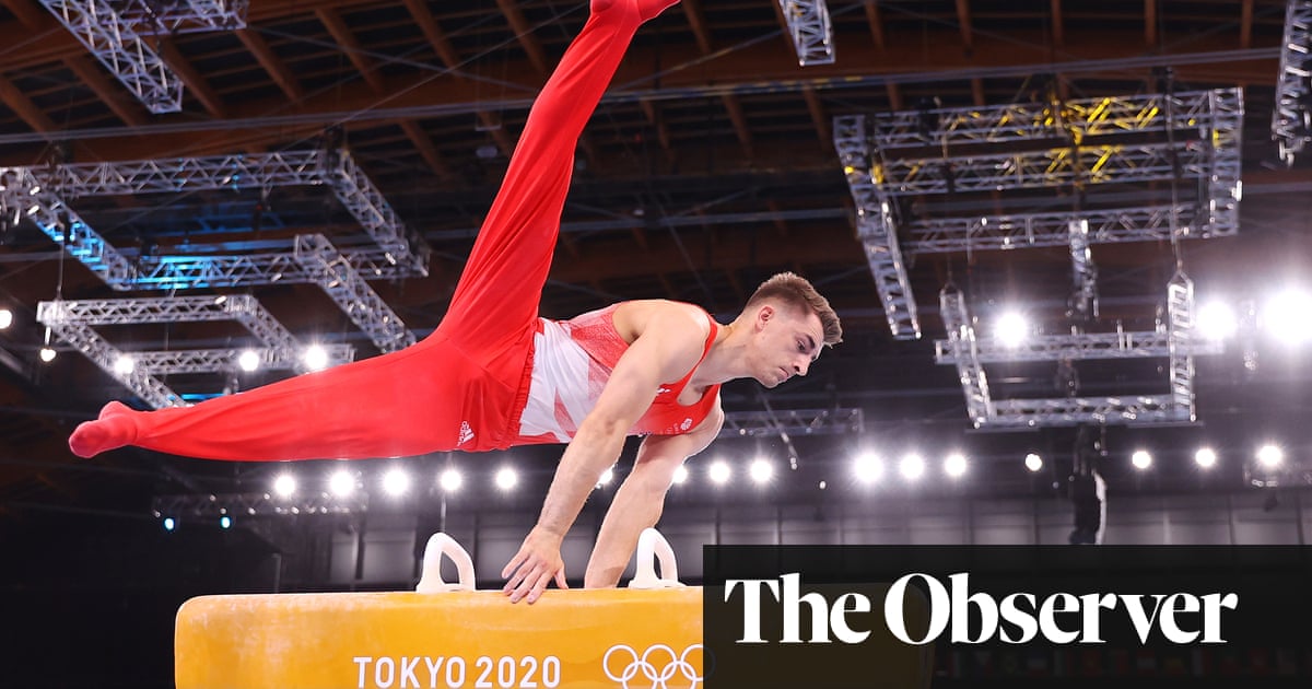 Britain’s Max Whitlock overcomes jitters to make Olympics pommel horse final