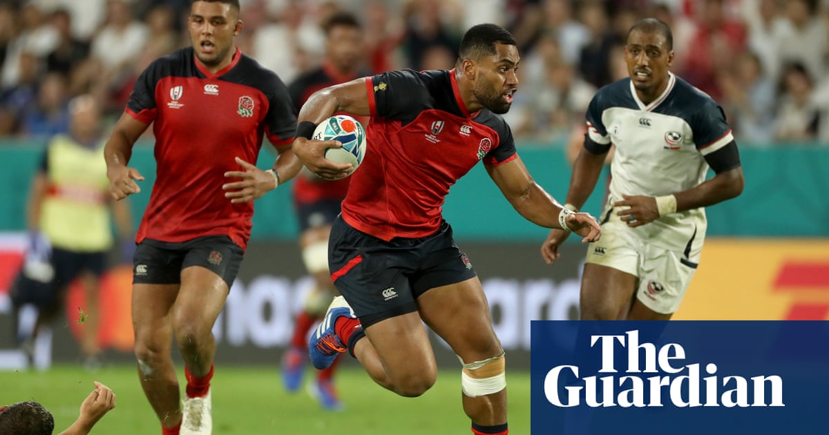 Rugby World Cup: England power past USA on day seven – video highlights