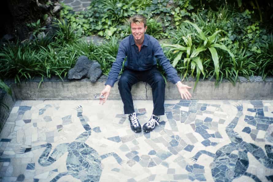 David Bowie at the Frida Kahlo museum