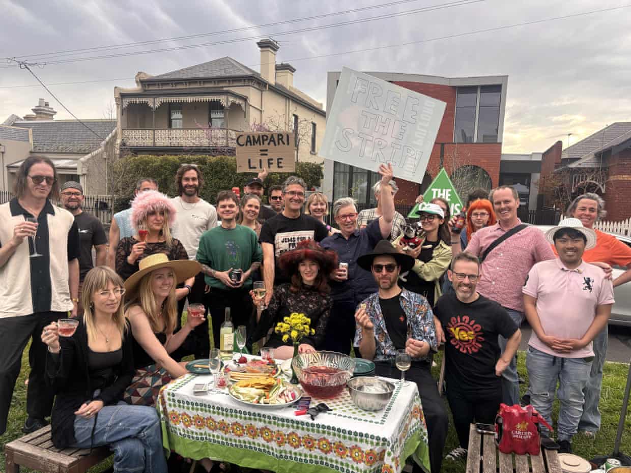 Canning St protest