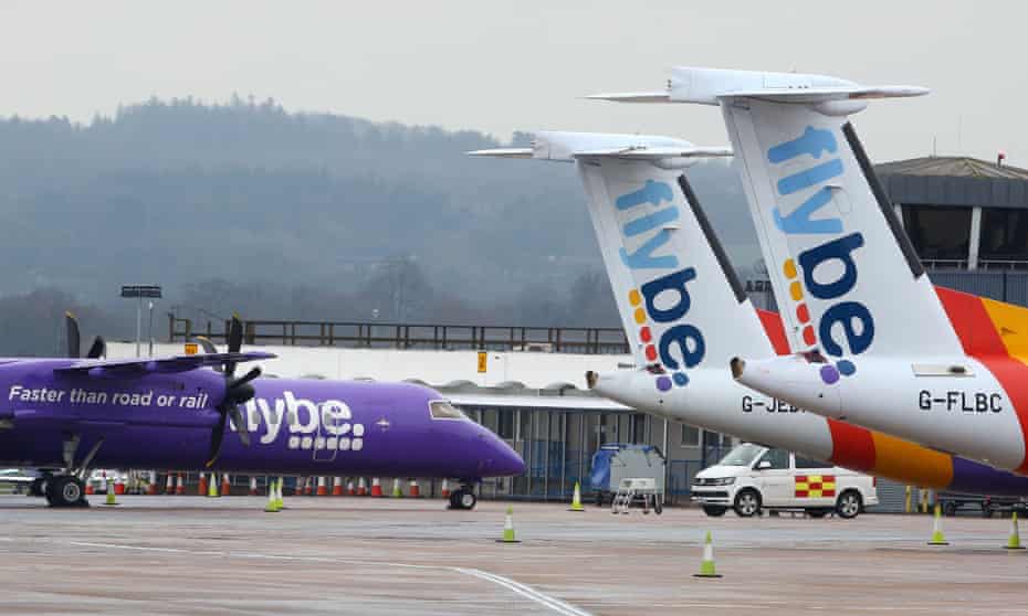 Stranded Flybe passengers should contact their bank card provider.