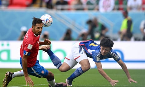 Japan v Costa Rica: World Cup 2022 – live | World Cup 2022 2 Costa Rica's Borges blocks a corner.