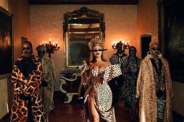 beyonce pink dress black is king The Designers of Black Is King