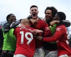 Manchester United 3-2 Fulham: Premier League – live
