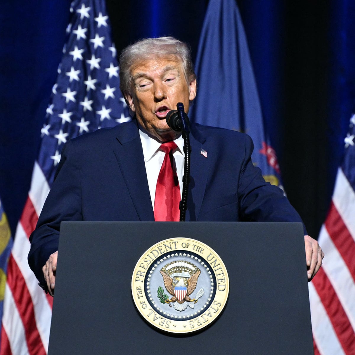 Trump threatens to revoke citizenship of naturalized immigrants convicted of fraud - as it happened | Trump administration | The Guardian