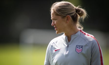 Dawn Scott during her time with the USA. ‘I’m a fan of looking at every single facet of a player’s performance,’ she says.