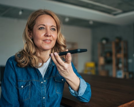 Woman holding a mobile phone