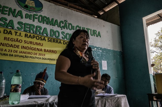 Lawyer Joênia de Carvalho, known by her tribal name Joênia Wapichana, was elected Brazil’s first female indigenous federal deputy last October.
