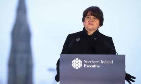 Northern Ireland’s first minister, Arlene Foster
