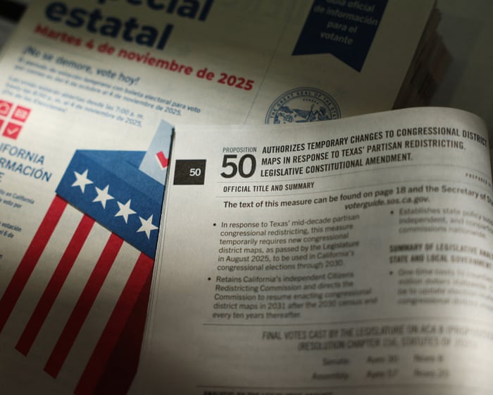 Prop 50: Californians vote on redistricting to counter redrawn Texas maps