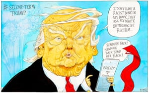 Donald Trump On Faceapp Cartoon Opinion The Guardian