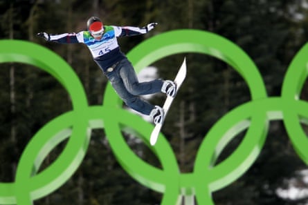 Nick Baumgartner competes in his first Olympics at Cypress Snowboard & Ski-Cross Stadium in Vancouver, Canada.