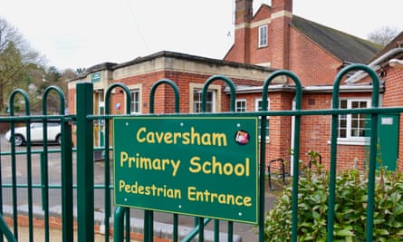 Caversham primary school, where Ruth Perry was headteacher