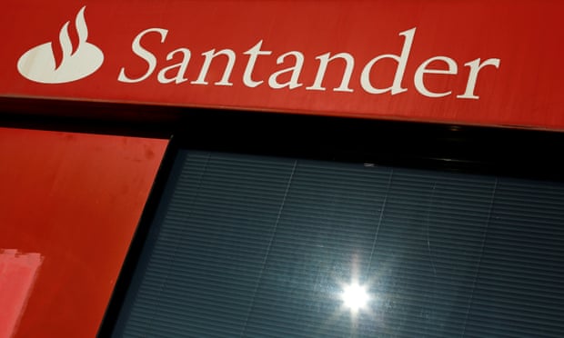 A logo of Santander