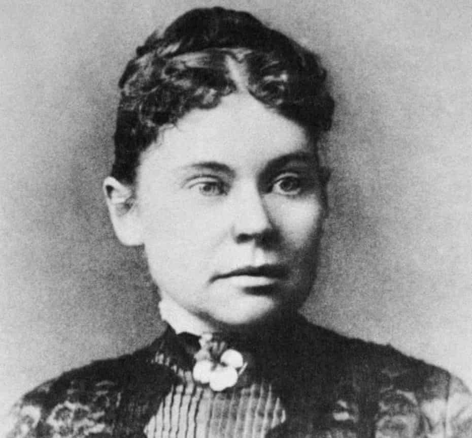 Lizzie Borden, who was acquitted of the murders of her father and stepmother in 1893.