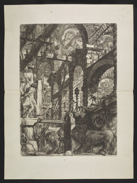 Carceri Etchings, Giovanni Battista Piranesi.