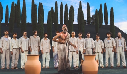 Indelible … Giuseppe Sartori successful Oedipus astatine Colonus.