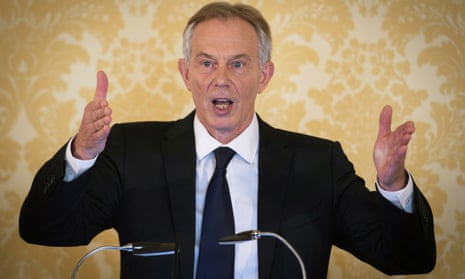 Tony Blair speaking after the publication of the Chilcot report into the Iraq war.