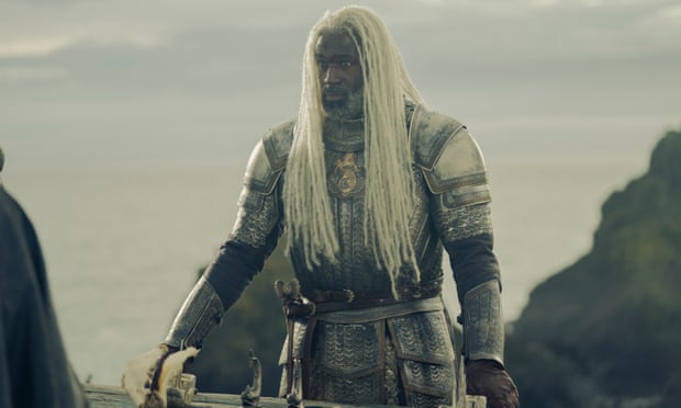 Pirate trouble … Steve Toussaint as Corlys Velaryon.