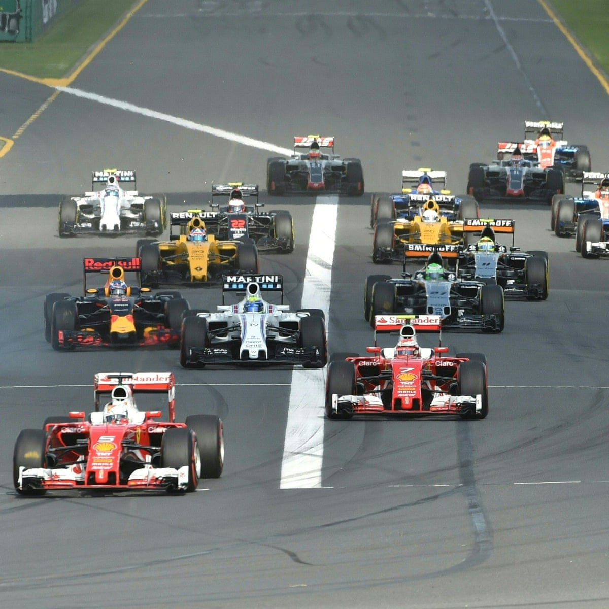 Sky Buys Exclusive Rights To All Formula One Formula One The Guardian