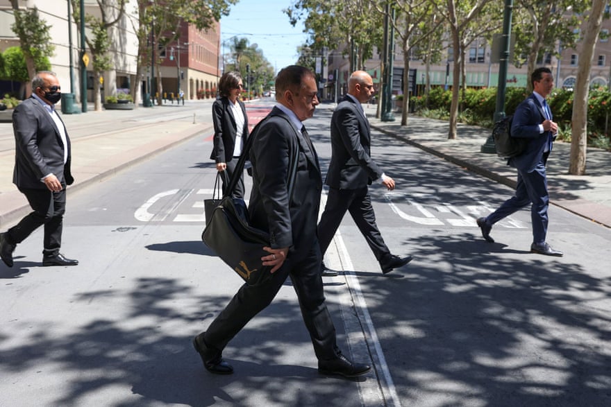 Ramesh “Sunny” Balwani, the former president and chief operating officer of Theranos, in San Jose, California.