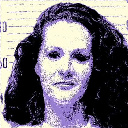 Jail mugshot of Christa Pike, a woman on death row in Tennessee, US.