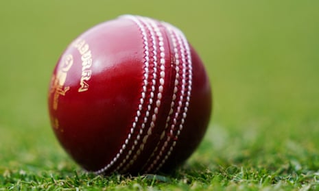 A Kookaburra ball on grass