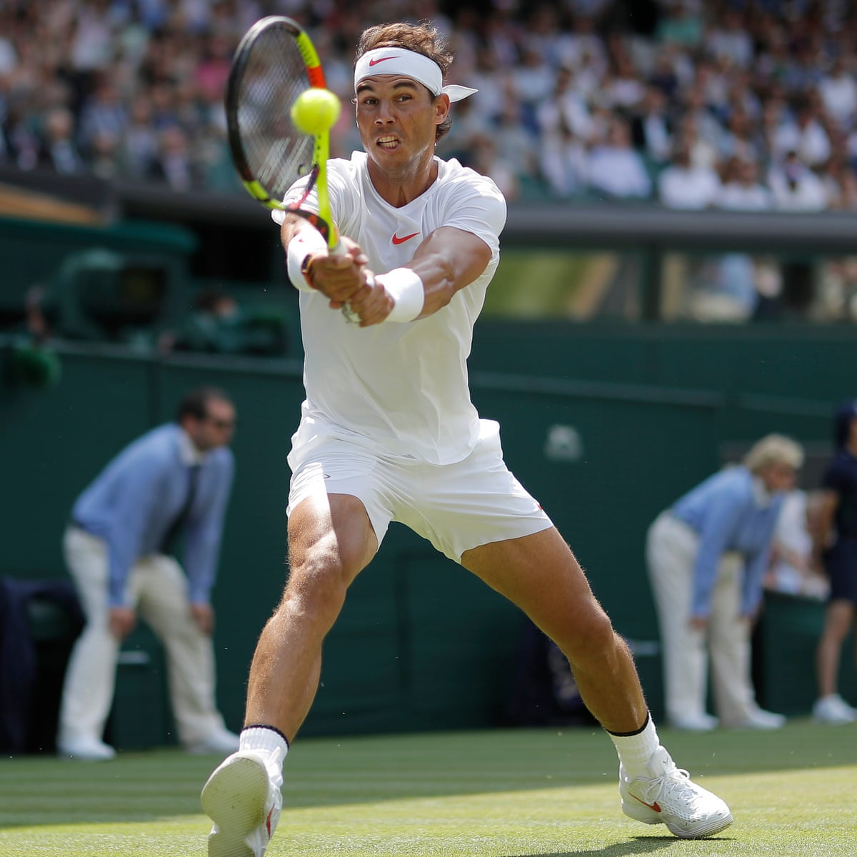 Rafael Nadal Pulls No Punches To Knock Out Teenager Alex De Minaur Sport The Guardian