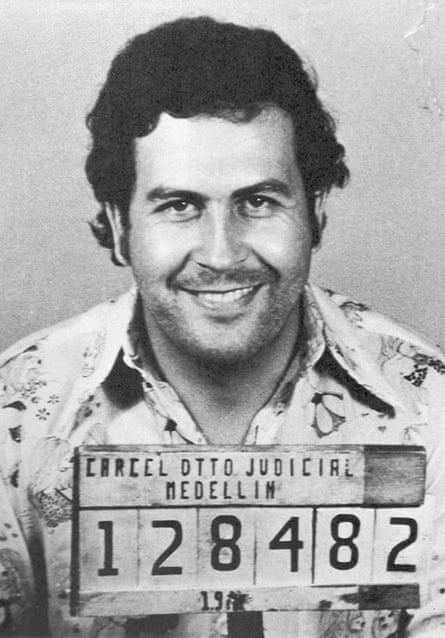 Pablo Escobar in 1977.