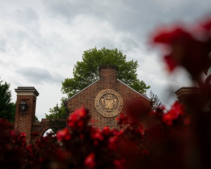 Image accompanying the story: University of Maryland club tennis team suspended over racist imagery sent to other schools