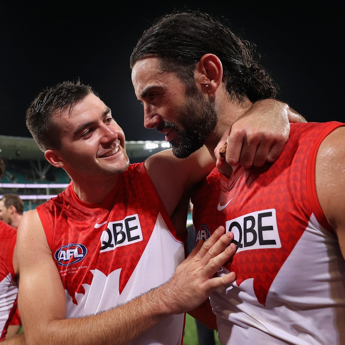 Swans answer doubters with gritty win over Demons in AFL opener | AFL | The Guardian