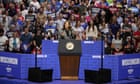 Kamala Harris attacks Trump over 'immoral' abortion bans at Wisconsin rally