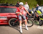 ‘Half the peloton is ill’: cowpats blamed as cyclists fall sick after race in Belgium