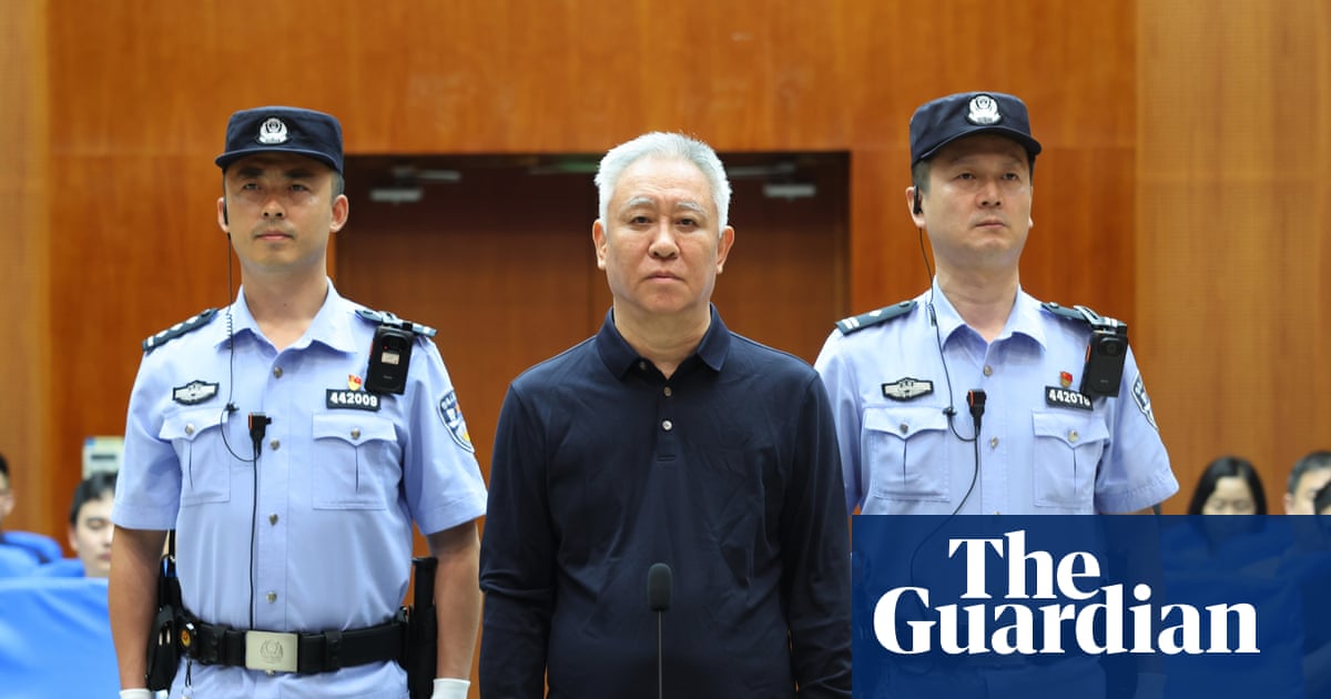 Founder of China’s Evergrande jailed for life after pleading guilty to fraud