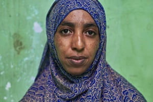 Homeless Somalian refugee Rahma