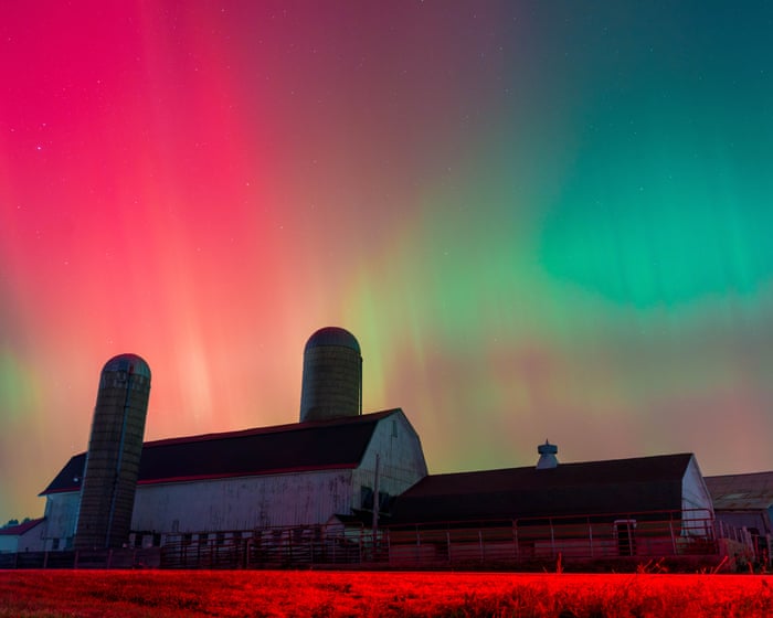 Northern lights visible across US as geomagnetic storm lights up skies