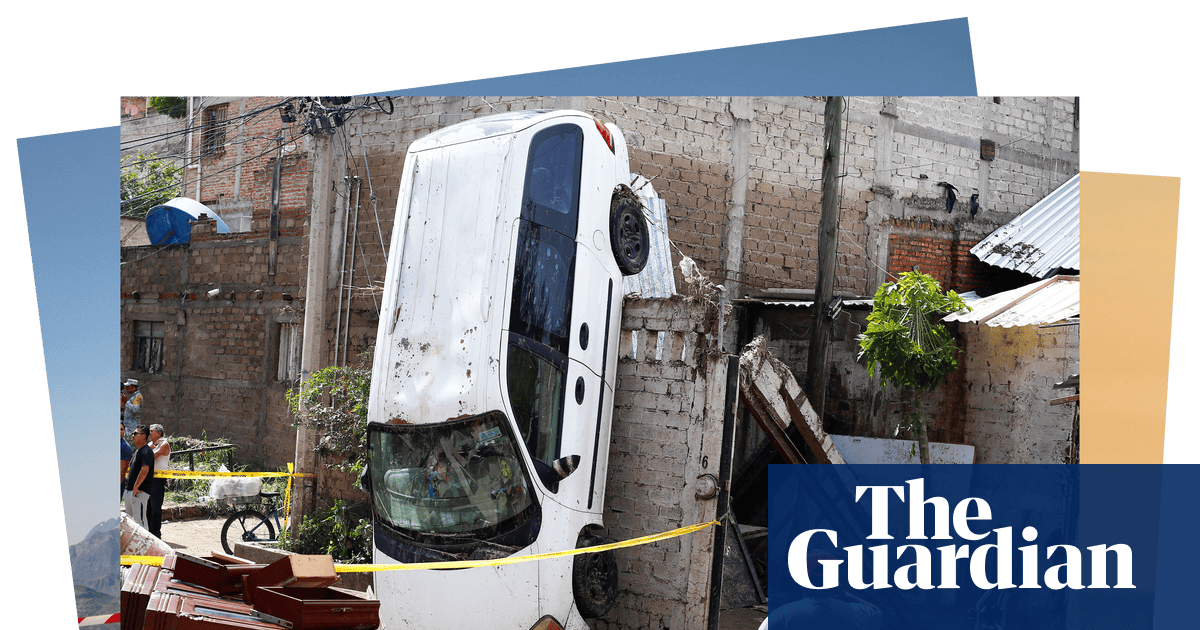 Deserted Taipei and flood damage in Mexico: photos of the day Thursday