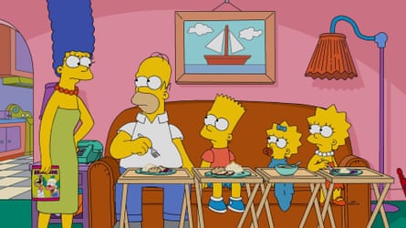 The Simpsons portrayed the nuclear family of the late 80s.