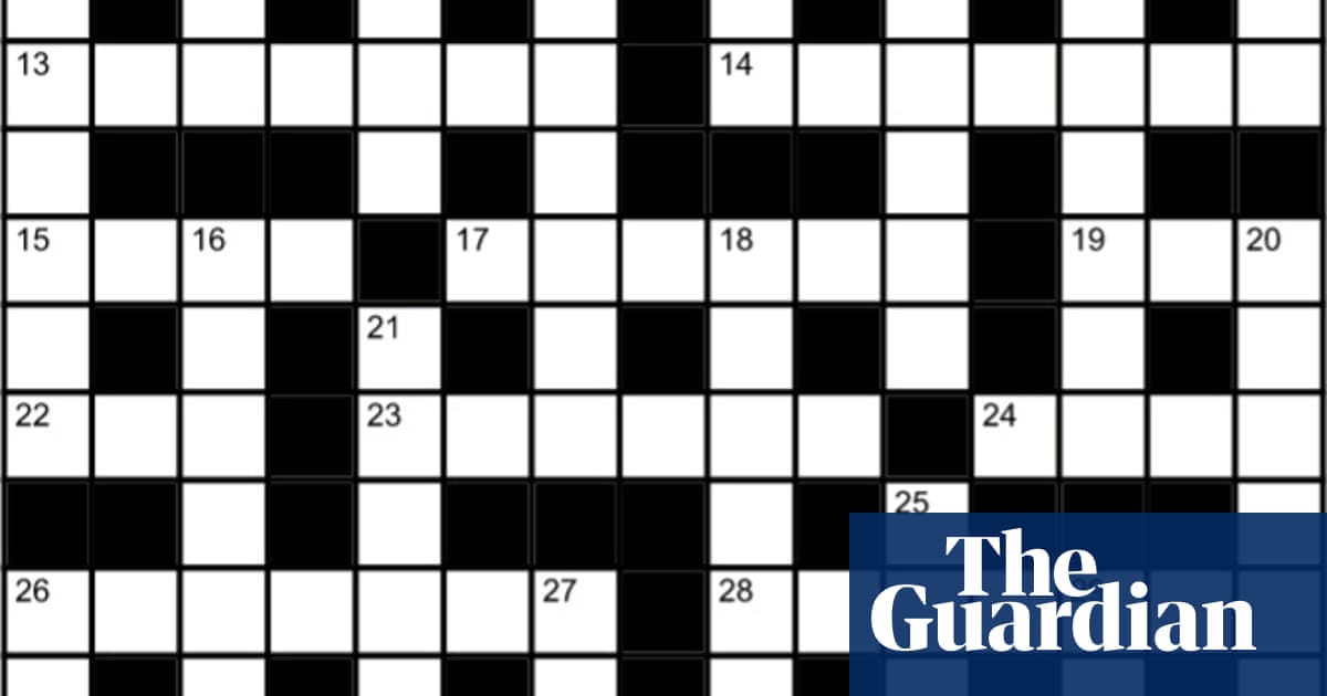 Genius crossword No 191 | Crosswords | The Guardian