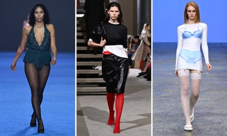 Stocking up: how to style colourful tights winter's warmest fashion trend | Tights and socks | The Guardian Stocking up: how to style colourful tights winter's warmest fashion trend | Tights and socks | The Guardian