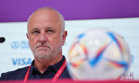Australia head coach Graham Arnold: ‘I haven’t slept for a long time wanting it so much.’