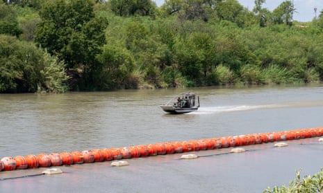 Texas ordered to remove buoys meant to block migrants from Rio  