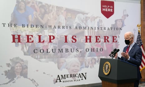 President Joe Biden speaks at the James Cancer Hospital at Ohio State University on Tuesday. 