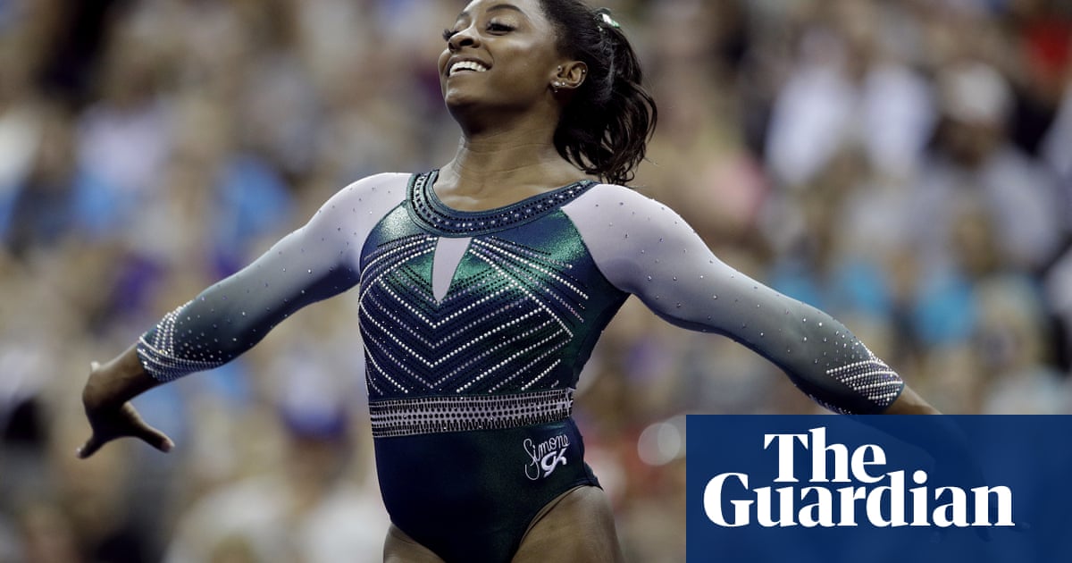 Simone Biles Leads Us Championships Despite Somewhat Off Night